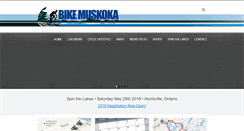 Desktop Screenshot of bikemuskoka.ca